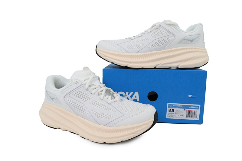 【BA7HO】白色-3 HOKA ONE ONE CLIFTON ONE 9 舒适柔软防滑 低帮 休闲跑步鞋  1155370-FCG Clifton One9 'Frost Cosmic Grey'