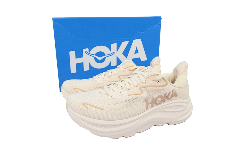【BA7HO】米色-7 HOKA 克里夫顿10休闲跑步鞋 1162031-VCH Wmns Clifton 10 'Vanilla Birch'