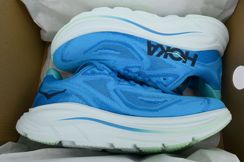 【BA7HO】蓝色-4 HOKA 克里夫顿10休闲跑步鞋 1162032-HSK Clifton 10 Wide 'Skyward Blue'