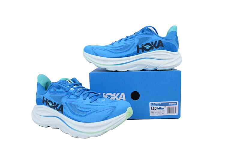 【BA7HO】蓝色-4 HOKA 克里夫顿10休闲跑步鞋 1162032-HSK Clifton 10 Wide 'Skyward Blue'