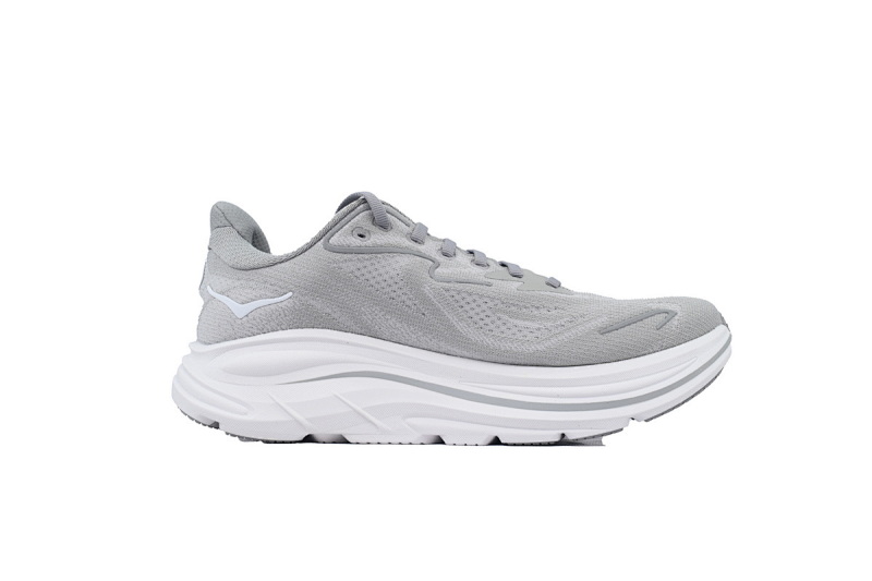 【BA7HO】灰色-3 HOKA 克里夫顿10休闲跑步鞋 1162051-STLLR Clifton 10 Extra Wide 'Stellar Grey'
