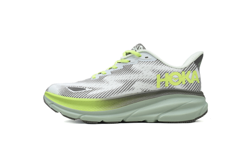 【AA3HO】防水荧光绿-15 HOKA 克里夫顿 9休闲跑步鞋 1141470-STLV HOKA Clifton 9 GORE-TEX for Men