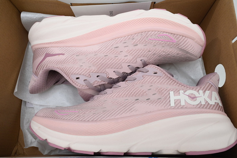 【AA1HO】桃粉-11 HOKA 克里夫顿 9休闲跑步鞋 1127896-PMPW HOKA Clifton 9 'Pale Mauve'