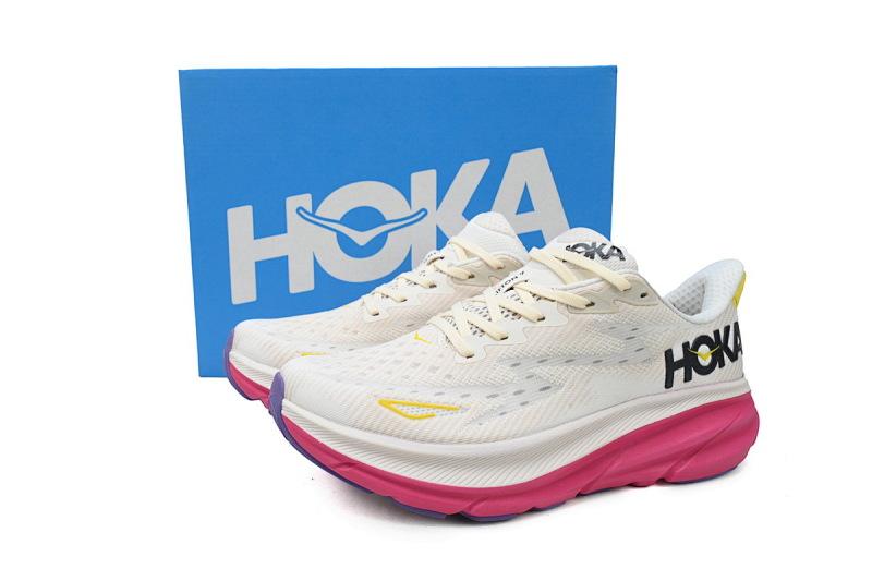 【AA1HO】蛋酒香槟-10 HOKA 克里夫顿 9休闲跑步鞋 1127896-EBDB HOKA Clifton 9 'Eggnog Blanc De Blanc'