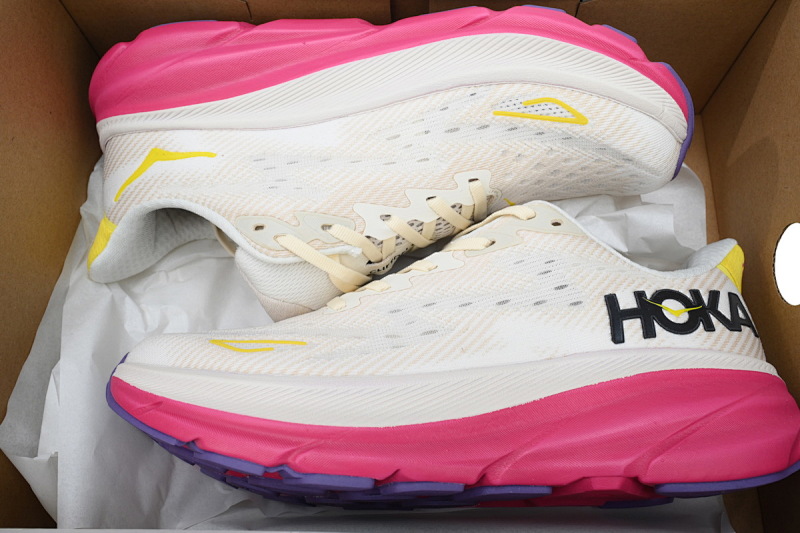 【AA1HO】蛋酒香槟-10 HOKA 克里夫顿 9休闲跑步鞋 1127896-EBDB HOKA Clifton 9 'Eggnog Blanc De Blanc'