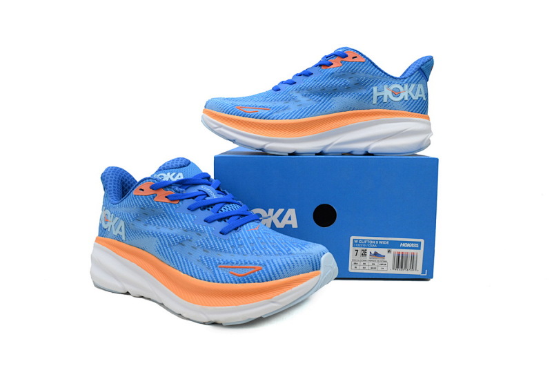 【AA1HO】蓝橙-8 HOKA 克里夫顿 9休闲跑步鞋 1127895-CSAA HOKA Clifton 9 'Coastal Sky'