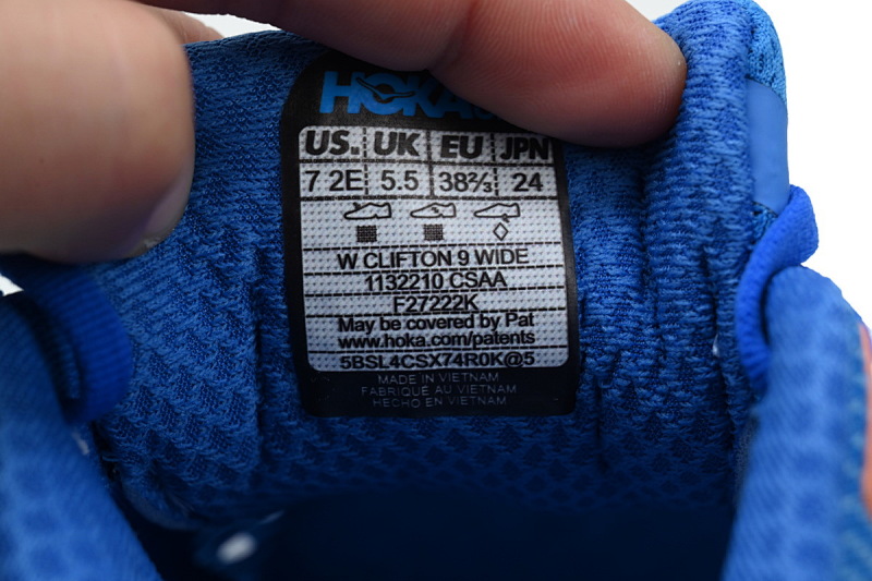 【AA1HO】蓝橙-8 HOKA 克里夫顿 9休闲跑步鞋 1127895-CSAA HOKA Clifton 9 'Coastal Sky'