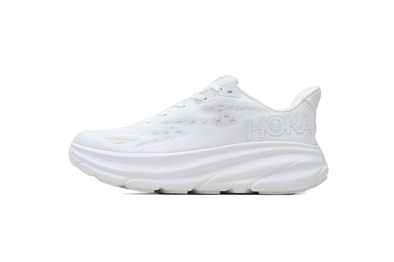 【AA1HO】白色-5 HOKA 克里夫顿 9休闲跑步鞋 1127895-WWH HOKA Clifton 9 'Triple White'
