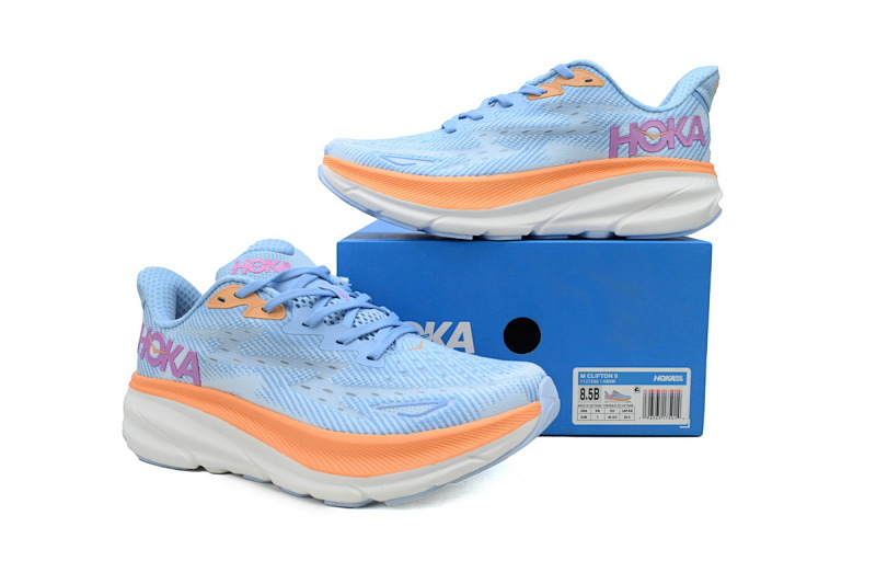 【AA1HO】冰蓝-4 HOKA 克里夫顿 9休闲跑步鞋 1127896-ABIW HOKA Clifton 9 'Airy Blue'