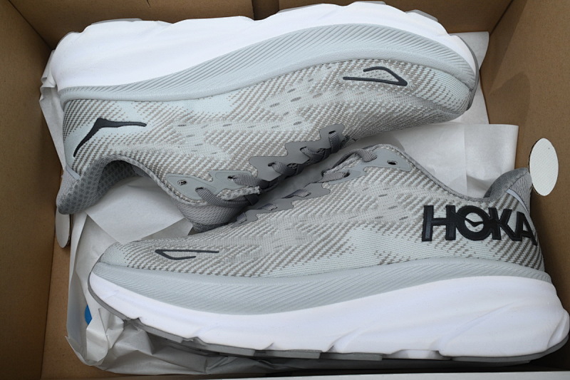 【AA1HO】雾灰-3 HOKA 克里夫顿 9休闲跑步鞋 1132210-HMBC HOKA Clifton 9 2E Wide 'Harbor Mist'