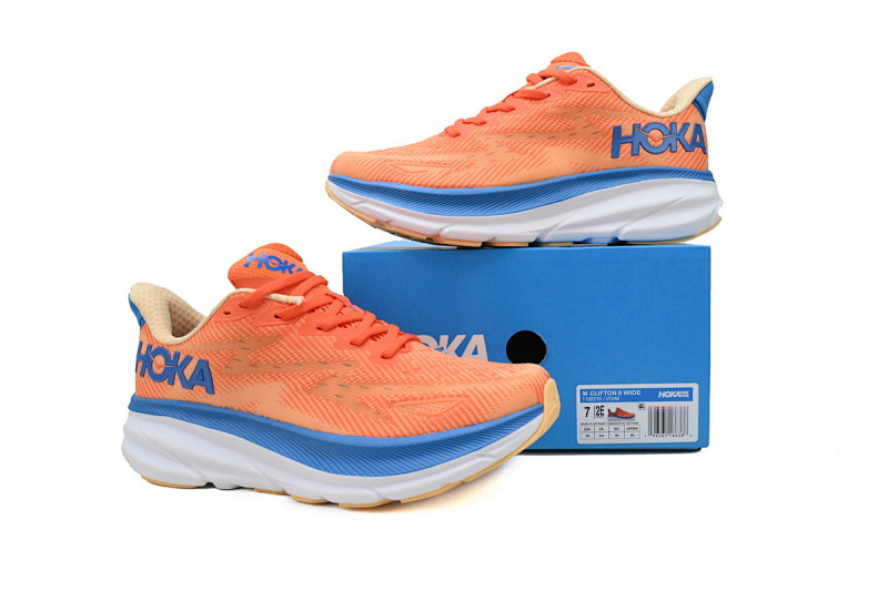 yupoo_402932_daf7913f.jpg 【AA1HO】橘色-2 HOKA 克里夫顿 9休闲跑步鞋 1132210-VOIM HOKA Clifton 9 2E Wide 'Vibrant Orange Impala'