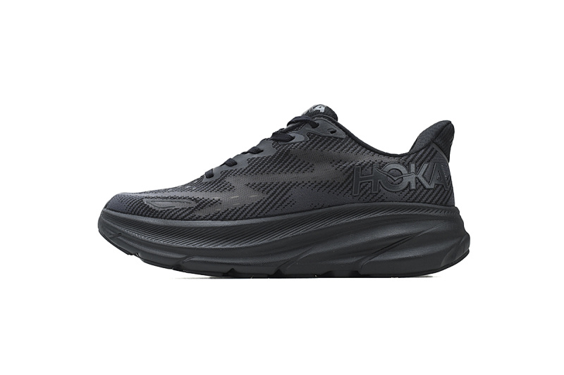 【AA1HO】黑色-1 HOKA 克里夫顿 9休闲跑步鞋 1127895-BBLC HOKA Clifton 9 'Triple Black'