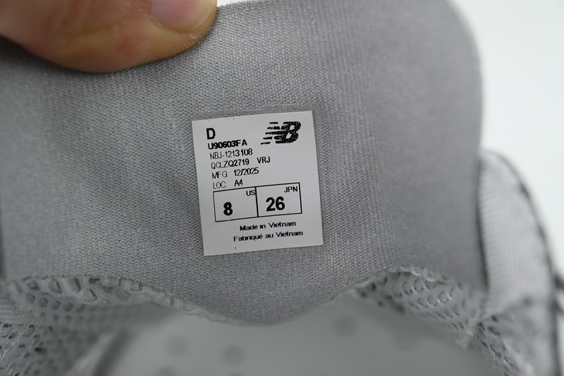 【BD9C5】灰白3FA 新百伦9060复古运动休闲凉鞋 U90603FA New Balance 9060 'Summer Raincloud'