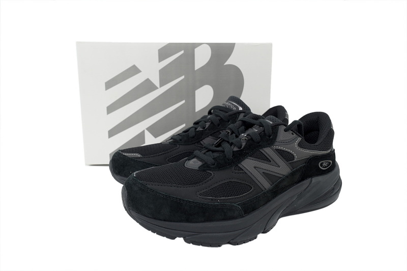 【CA3CE】黑色BB6 新百伦NB 舒适百搭低帮跑步鞋 U990BB6 New Balance 990v6 Made in USA 'Triple Black'
