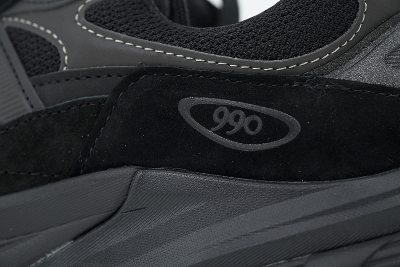 【CA3CE】黑色BB6 新百伦NB 舒适百搭低帮跑步鞋 U990BB6 New Balance 990v6 Made in USA 'Triple Black'