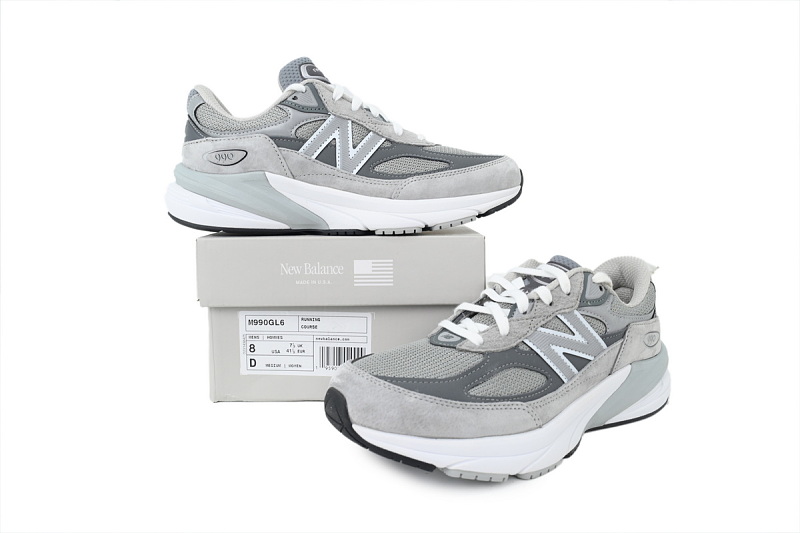 【CA3CE】元祖灰GL6 新百伦NB 舒适百搭低帮跑步鞋 M990GL6 New Balance 990v6 Made in USA 'Castlerock'