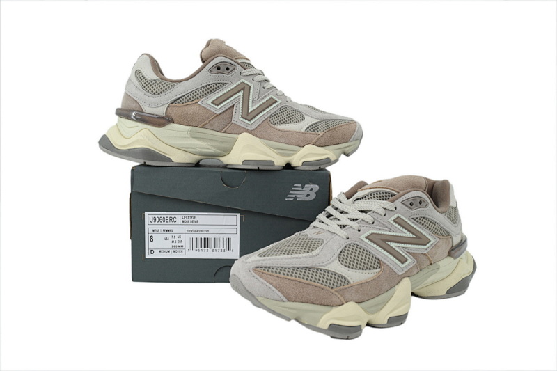 【AD1DB】灰浅棕色-71 新百伦9060复古运动休闲 U9060ERC New Balance 9060 'Mushroom Arid Stone'