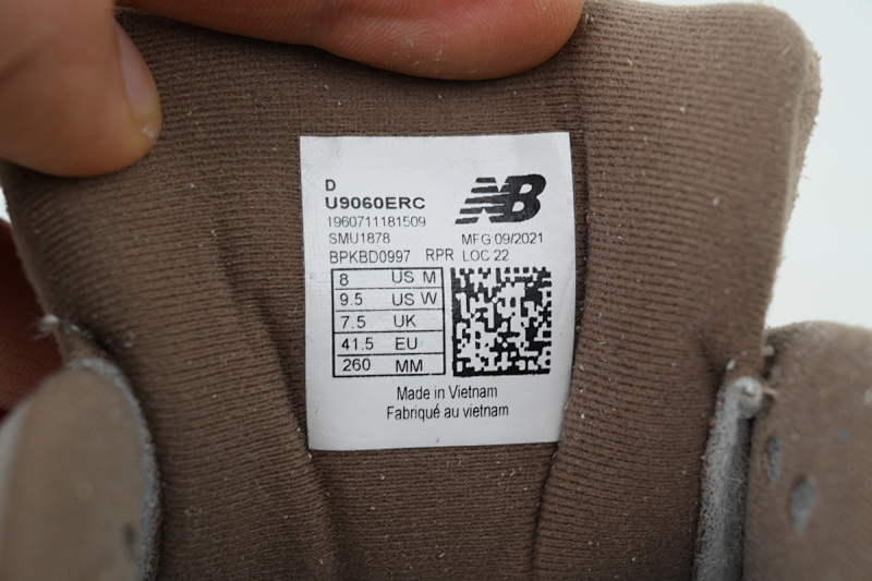 【AD1DB】灰浅棕色-71 新百伦9060复古运动休闲 U9060ERC New Balance 9060 'Mushroom Arid Stone'
