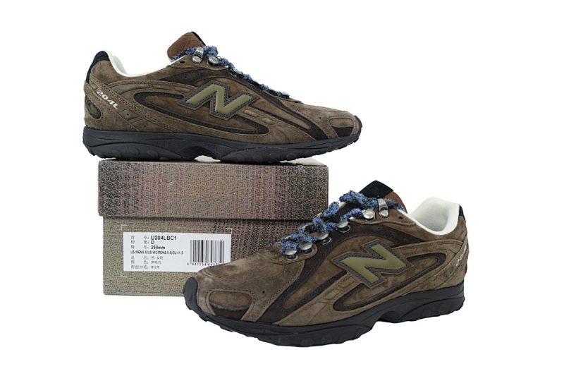 【BA1CE】棕色LBC1 新百伦U204系列跑鞋 U204LBC1 Basketcase x New Balance 204L 'Beef & Broccoli'