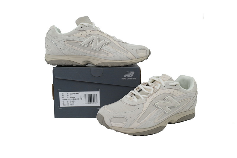 【BA1CE】白色LMMC 新百伦U204系列跑鞋 U204LMMC New Balance 204L 'Timberwolf Linen'