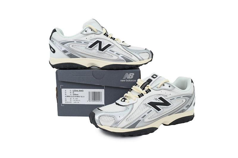 【BA1CE】白银LSWD 新百伦U204系列跑鞋 U204LSWD 204L 'Silver Metallic Navy'