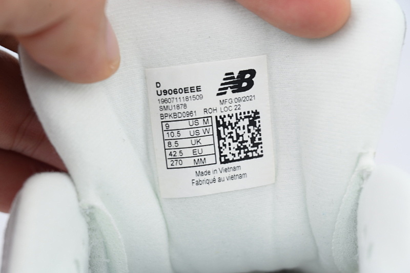 【AD1DB】灰白-59 新百伦9060复古运动休闲 U9060EEE 9060 'Raincloud Slate Grey'