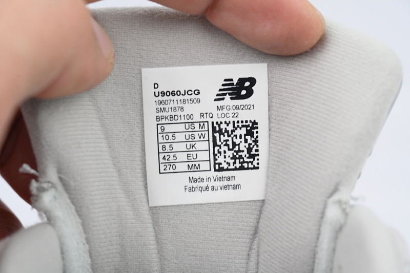 【AD1DB】灰色-62 新百伦9060复古运动休闲 U9060JCG 9060 'Concrete'