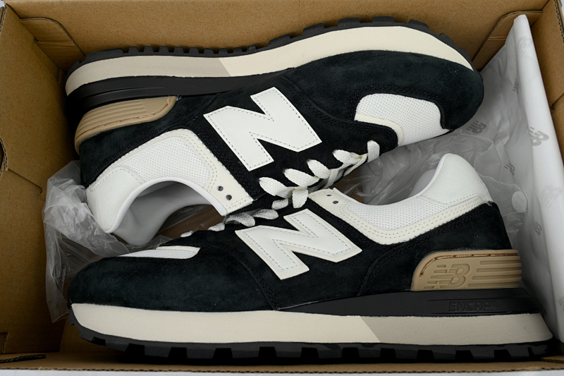 【AA9DB】黑白棕GRA 新百伦NB 574系列低帮跑步鞋 U574L-GRA 574 Legacy 'Black Angora'