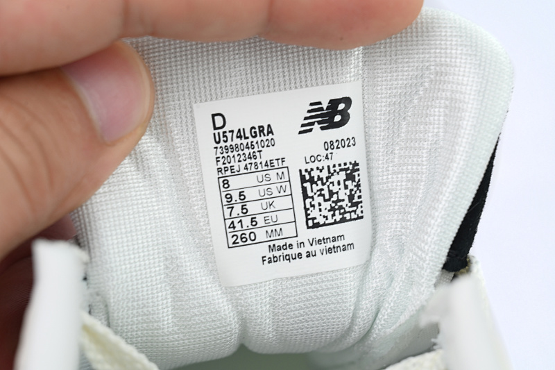 【AA9DB】黑白棕GRA 新百伦NB 574系列低帮跑步鞋 U574L-GRA 574 Legacy 'Black Angora'