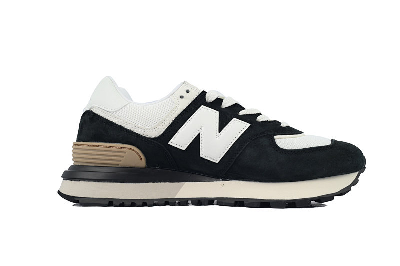 【AA9DB】黑白棕GRA 新百伦NB 574系列低帮跑步鞋 U574L-GRA 574 Legacy 'Black Angora'