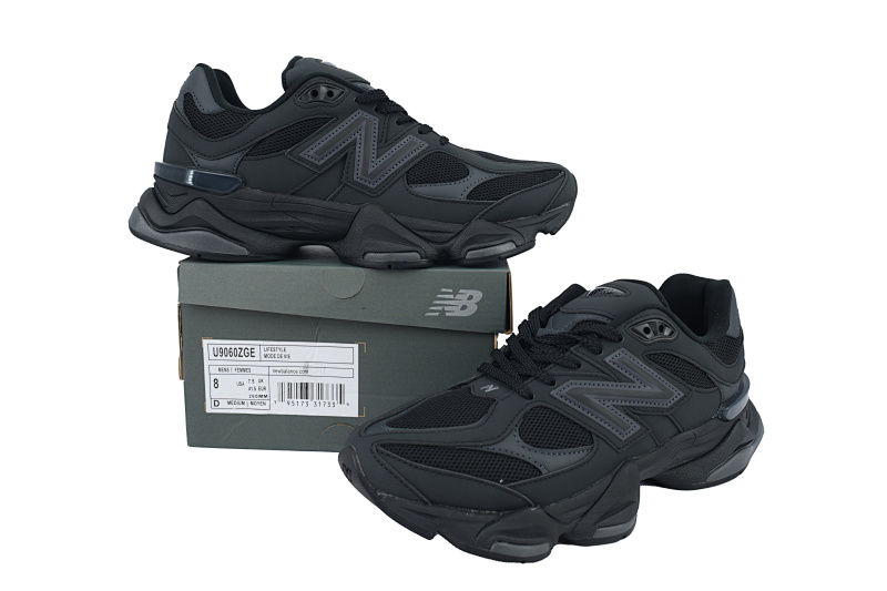 【AD1DB】黑磨砂色-68 新百伦9060复古运动休闲 U9060ZGE 9060 'Black Cat'