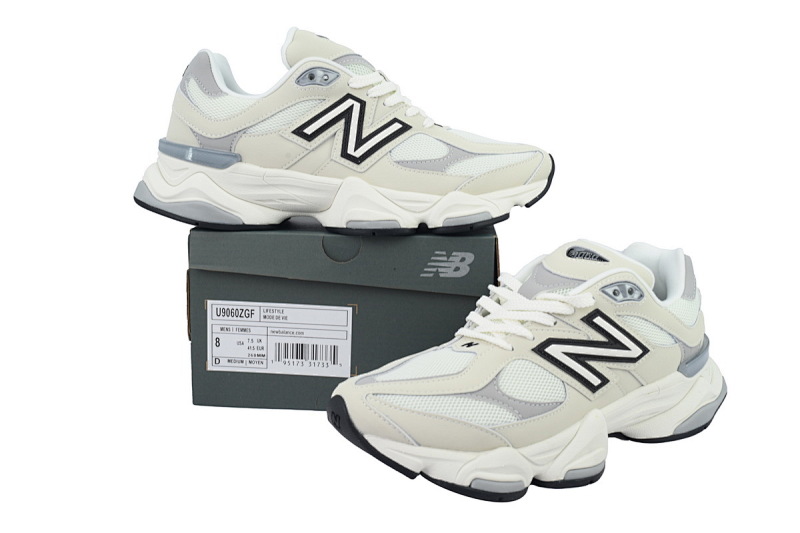 【AD1DB】灰磨砂色-67  新百伦9060复古运动休闲 U9060ZGF  New Balance 9060 'Sea Salt Raincloud'