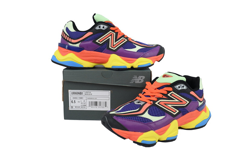 【AD1DB】橙紫-41 新百伦9060复古运动休闲 U9060NBX New Balance  9060 'Prism Purple Vibrant Spring'
