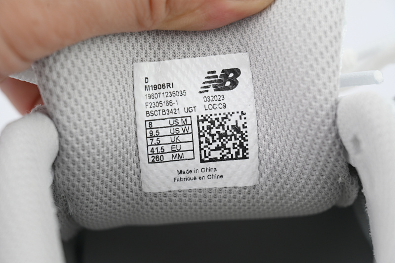 【BA7CE】白金RI 1906R系列复古时尚 M1906RI 1906R 'White Silver Metallic'