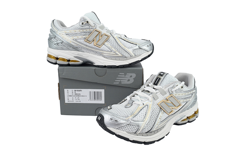 【BA7CE】白金RI 1906R系列复古时尚 M1906RI 1906R 'White Silver Metallic'