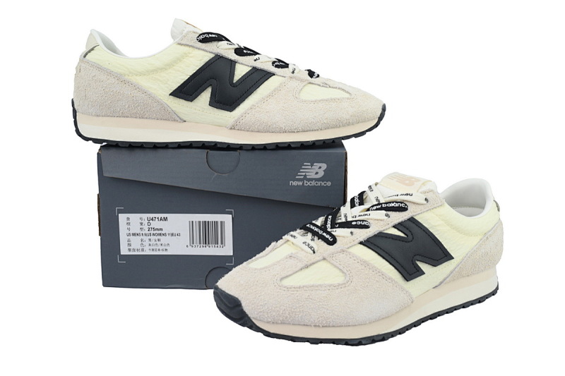 【AA3CE】米黑AM 新百伦471系列跑鞋 U471AM New Balance 471 'Sea Salt Tea Green'