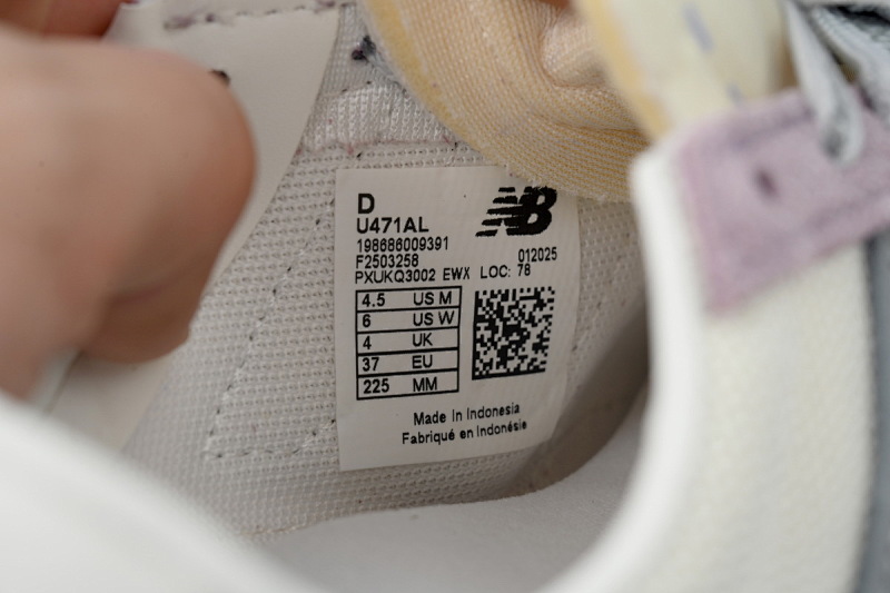 【AA3CE】米紫AL 新百伦471系列跑鞋 U471AL New Balance 471 Beige Purple