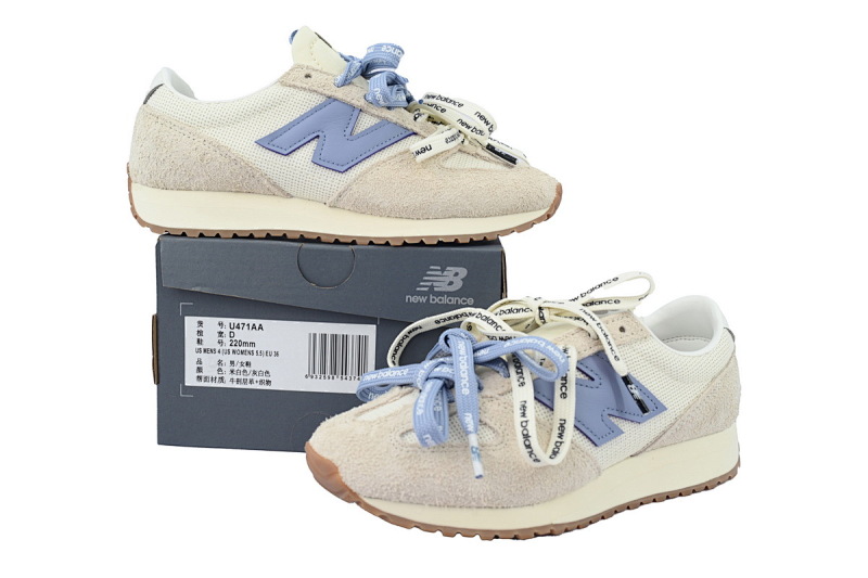 【AA3CE】米蓝AA 新百伦471系列跑鞋 U471AA New Balance 471 Beige Blue