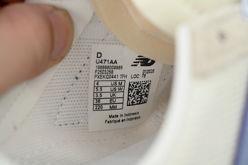 【AA3CE】米蓝AA 新百伦471系列跑鞋 U471AA New Balance 471 Beige Blue
