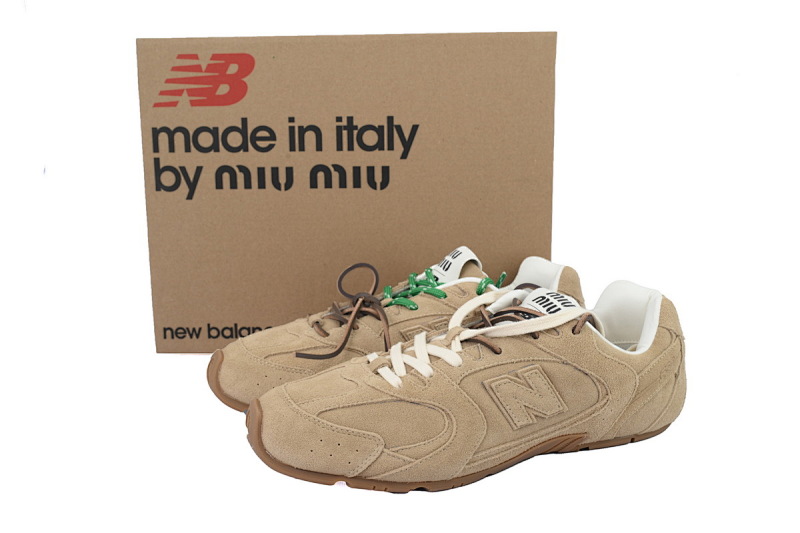 yupoo_404673_6fe3c20e.jpg 【CA7C5】棕色 NB530系列 低帮休闲鞋5E165E Z5O F0379 F D005 New Balance x Miu Miu 530 SL 'Ecru'