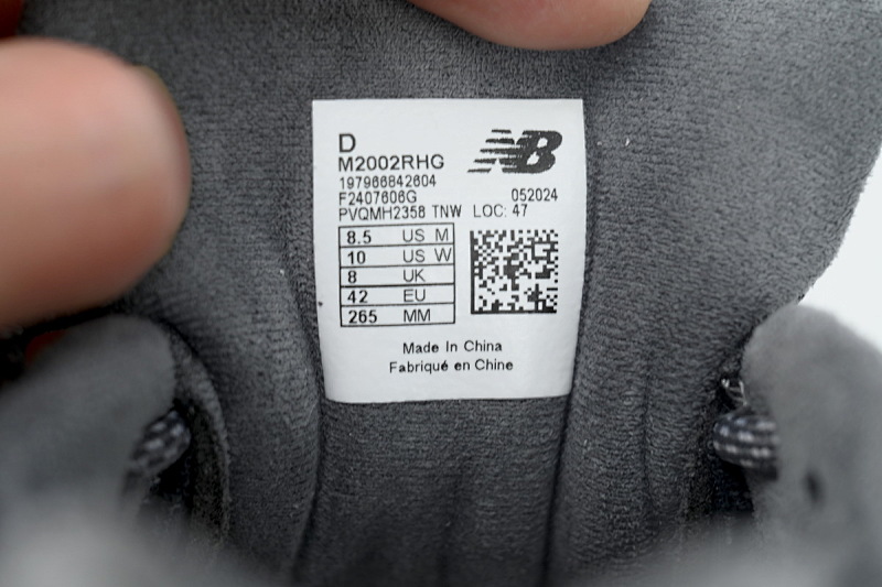【BA7CE】灰靛蓝RHG 新百伦NB复古休闲跑步鞋 M2002RHG New Balance 2002R 'Grey Indigo'