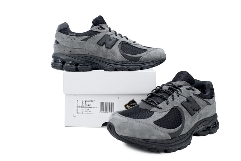 【BA7CE】碳灰色RXZ 新百伦NB复古休闲跑步鞋 M2002RXZ JJJJound x 2002R GORE-TEX 'Charcoal'