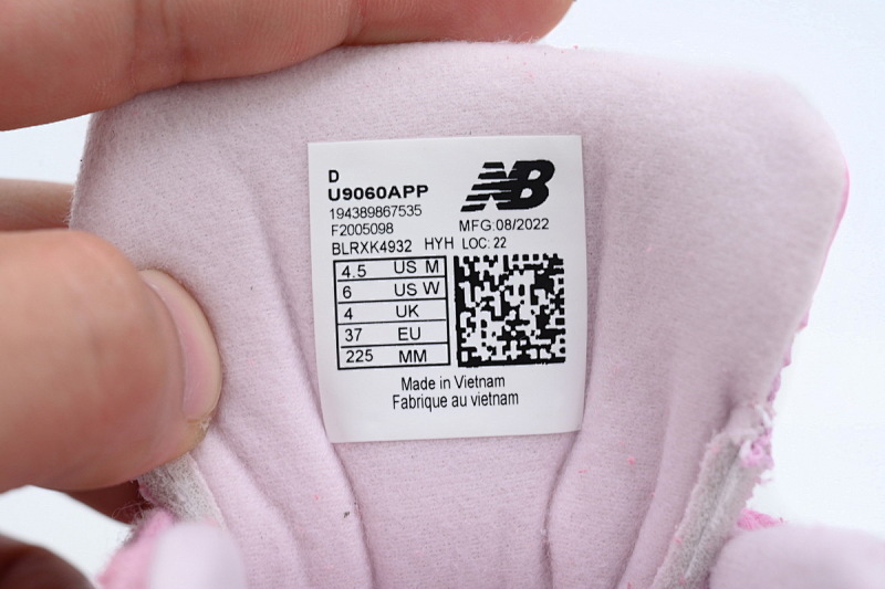 【AD1DB】粉红色-40 新百伦9060复古运动休闲 U9060APP New Balance 9060 'Pink Overdye' ASOS Exclusive