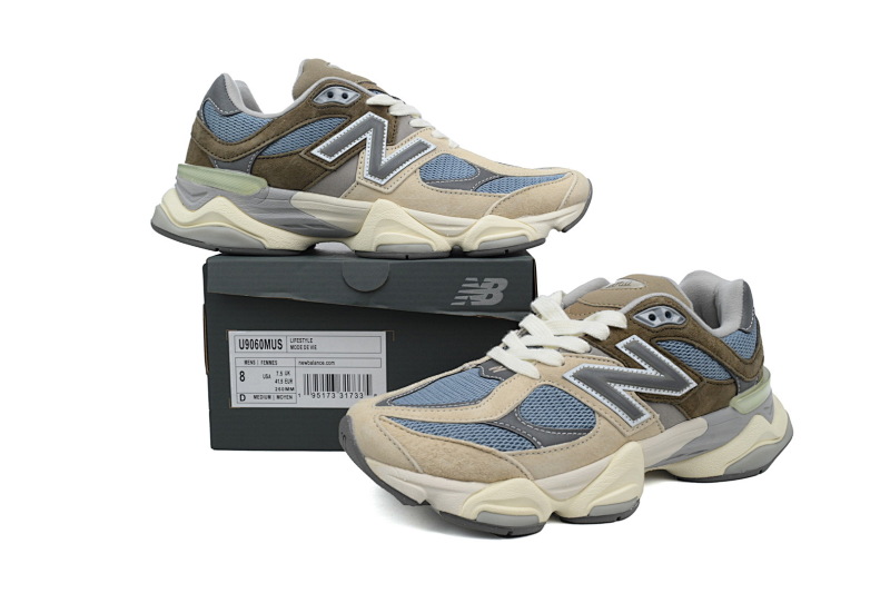 【AD1DB】黄蓝-25 新百伦9060复古运动休闲 U9060MUS New Balance 9060 'Cherry Blossom Pack - Mushroom'