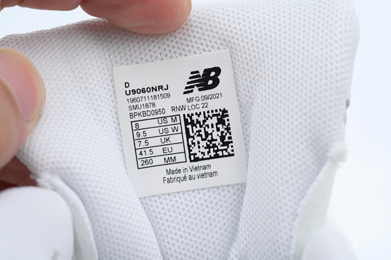 【AD1DB】白色-35 新百伦9060复古运动休闲 U9060NRJ New Balance 9060 'Triple White'