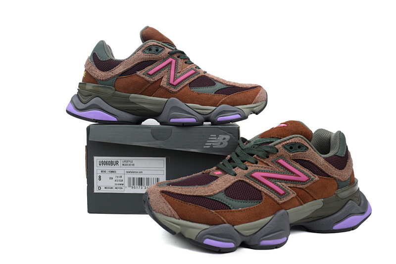 【AD1DB】酒红色-31 新百伦9060复古运动休闲 U9060BUR New Balance 9060 'Burgundy Pink'