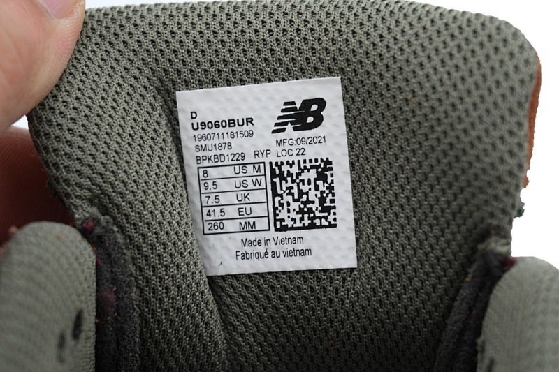 【AD1DB】酒红色-31 新百伦9060复古运动休闲 U9060BUR New Balance 9060 'Burgundy Pink'