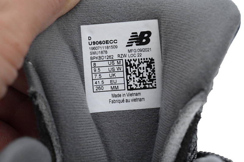 【AD1DB】磨砂灰-21 新百伦9060复古运动休闲 U9060ECC  New Balance 9060 'Castlerock'