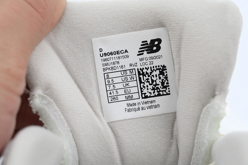 【AD1DB】白灰-24 新百伦9060复古运动休闲 U9060ECA New Balance 9060 'Sea Salt Concrete'