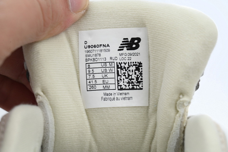 【AD1DB】浅灰酒红-19 新百伦9060复古运动休闲 U9060FNA New Balance 9060 'Grey Matter Timberwolf'